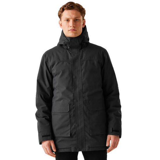 Veste Isolée EZDALE Homme (Noir Chiné / Noir)