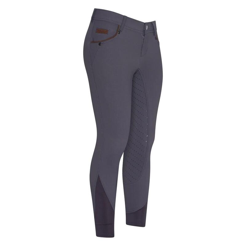 Pantaloni echitație Easy Rider Phillip cu grip complet pentru fete