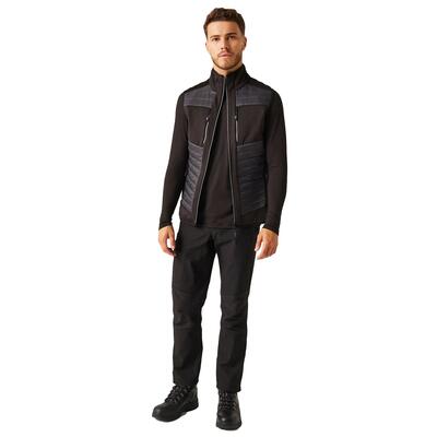 Thermische hybride bodywarmer voor volwassenen (klassiek rood/zwart)
