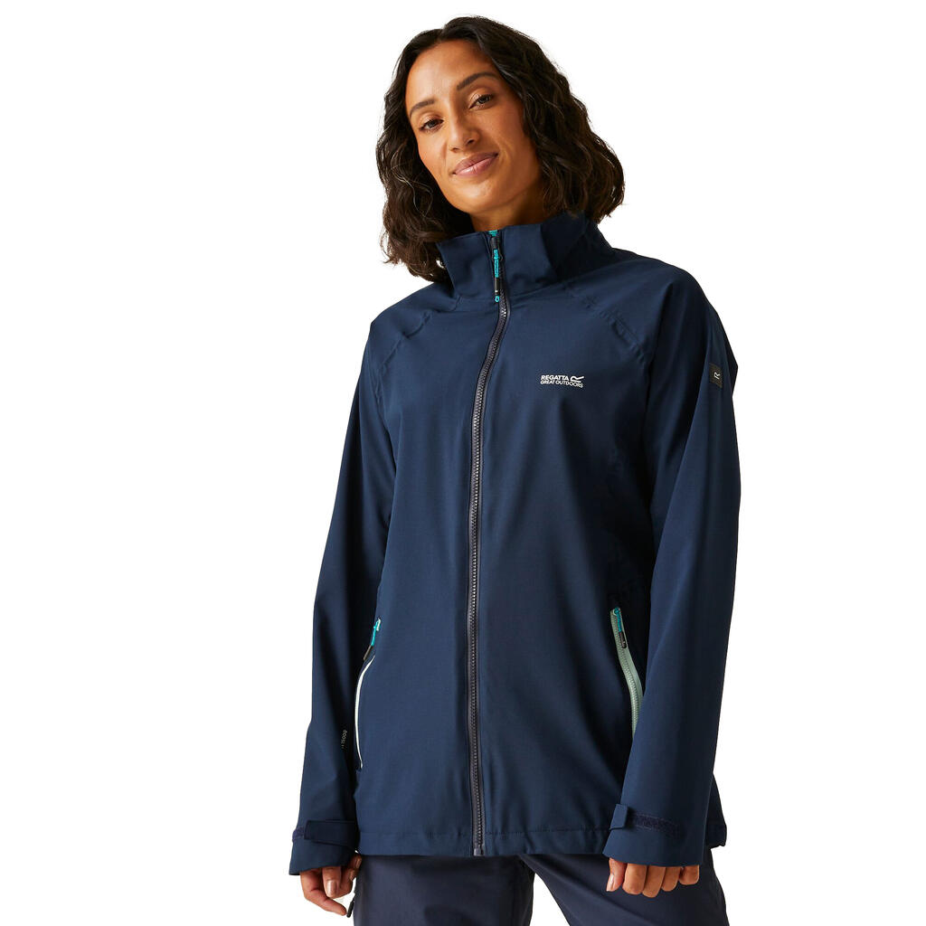 Womens/Ladies Bosfield III Waterproof Jacket (Navy/Icy Morn)