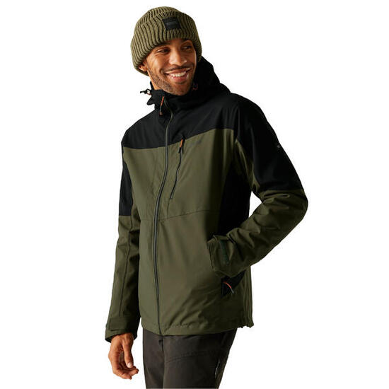 Veste 3en1 WENTWOOD Homme (Vert Kaki Foncé / Noir)