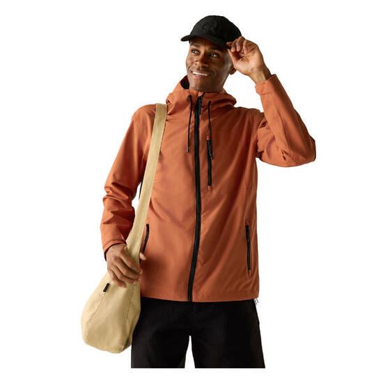 Veste Imperméable FRANKIE Homme (Rouge Orangé)