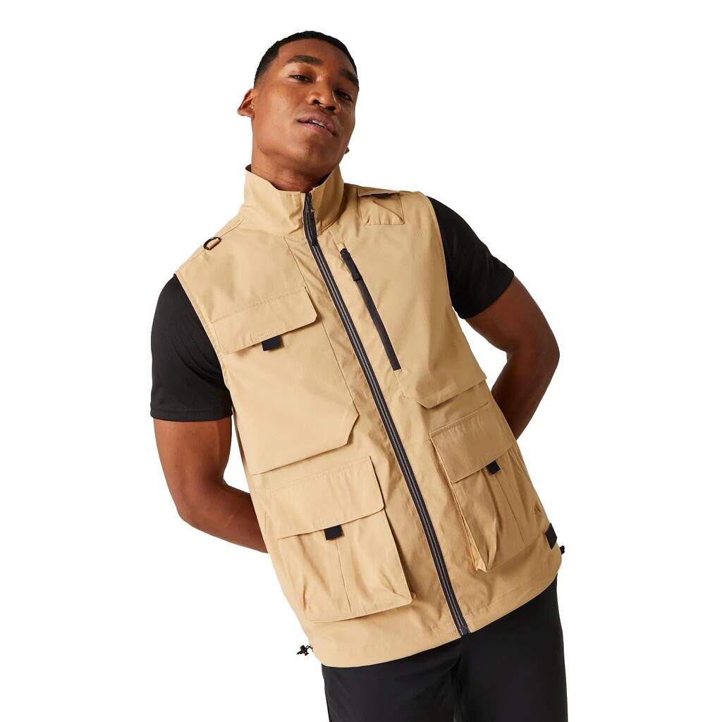 Mens Travel Light Packaway Gilet (Oat)