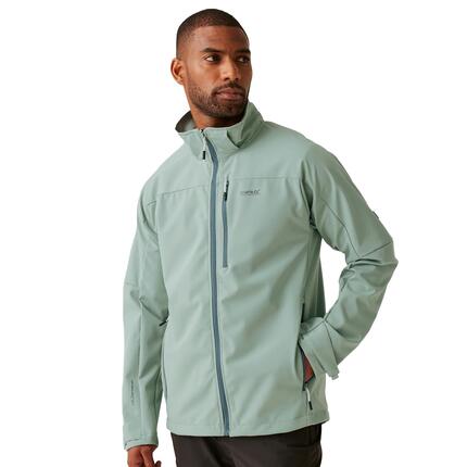 Heren Arana Waterdichte Soft Shell Jas (Boom/zwart)