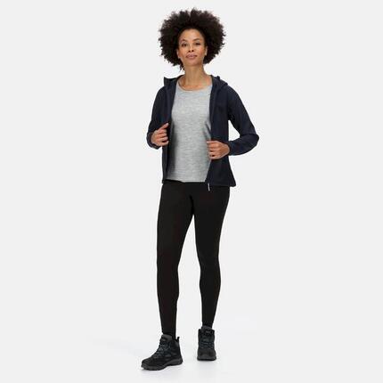 Veste Softshell À Capuche AREC Femme (Noir)