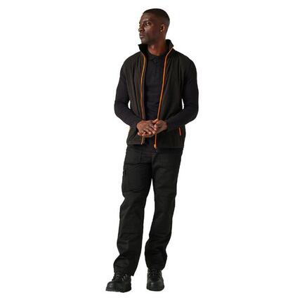 Veste Sans Manches NAVIGATE Homme (Noir / Orange Vif)