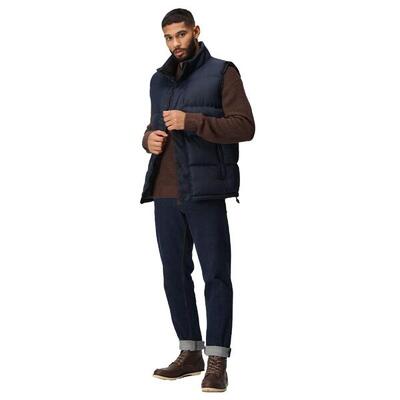 Heren northdale geïsoleerd gilet (marine)