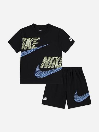 T-shirt en shorts set In The Zone Zwart - 86N737-023