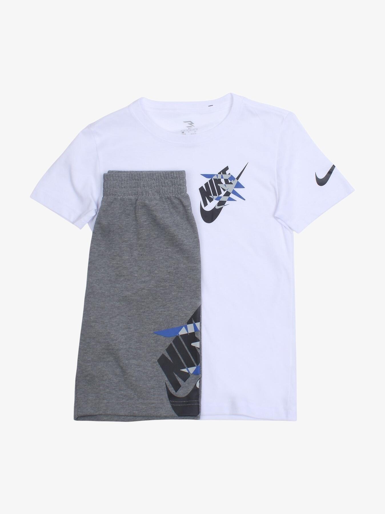 Ensemble garçon Nike 9q0616 001 Blanc 3/5