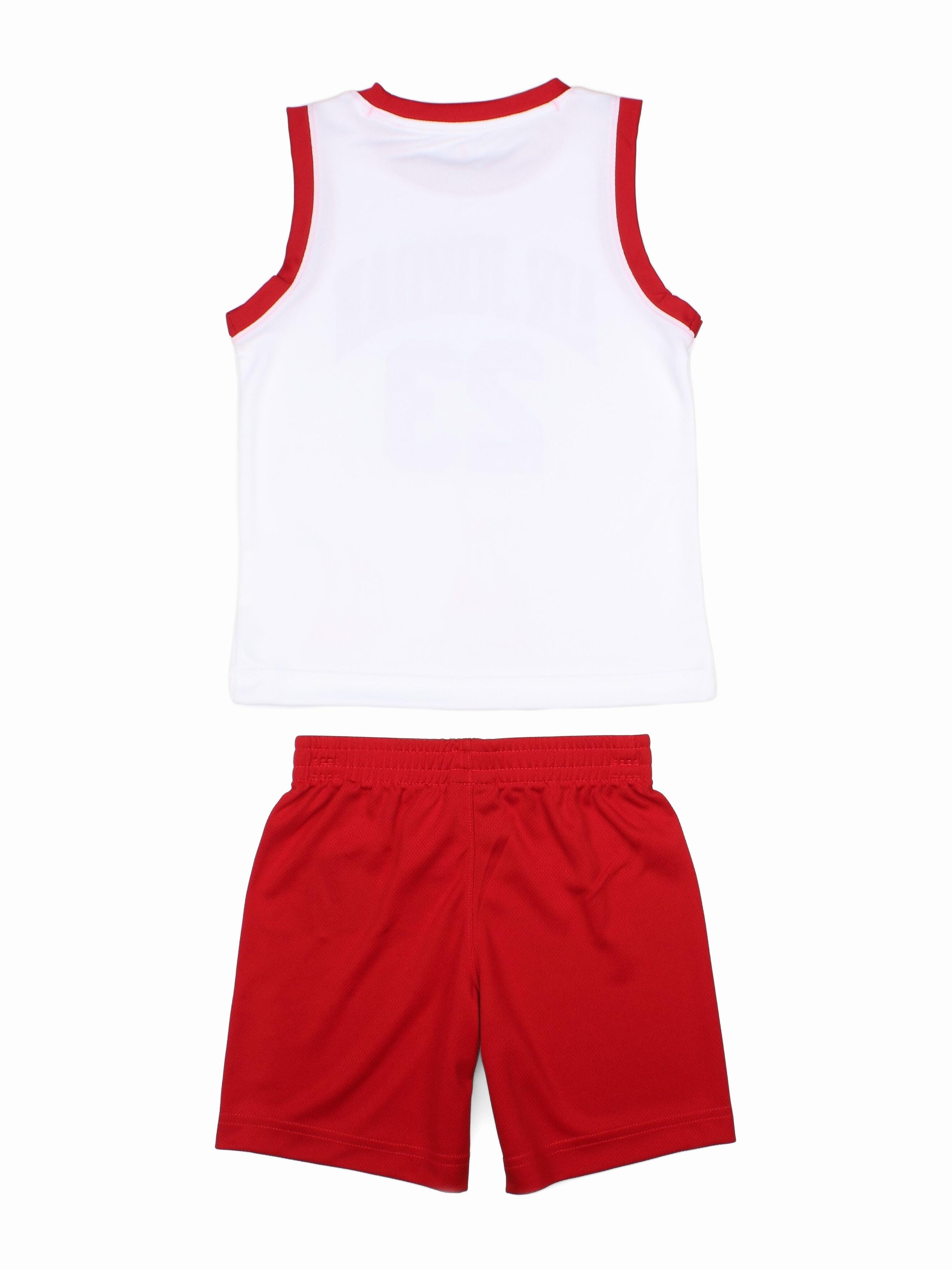 Ensemble garçon Jordan 857559 R78 Gym Red 2/4