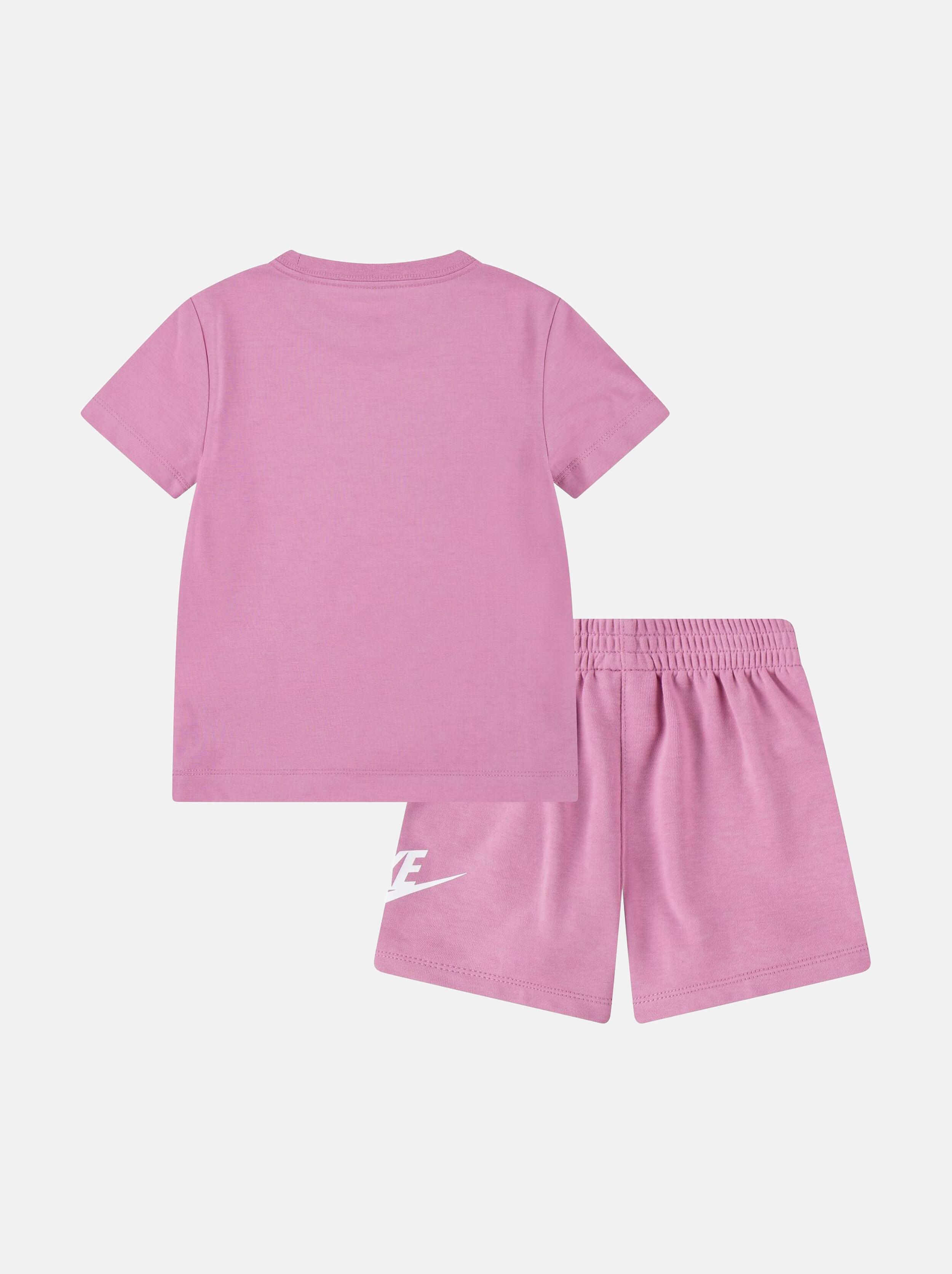 T-shirt + Shortset van NIKE met Magic Flamingo 2/5