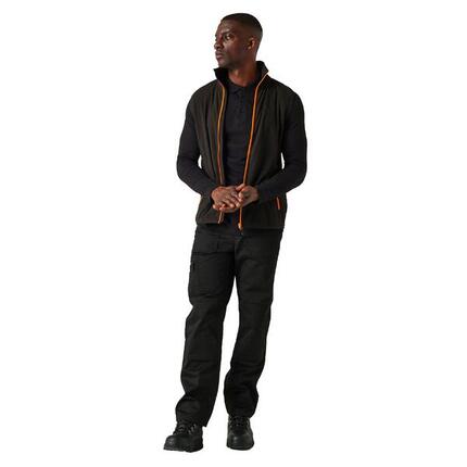 Veste Sans Manches Homme (Noir / Gris Phoque)