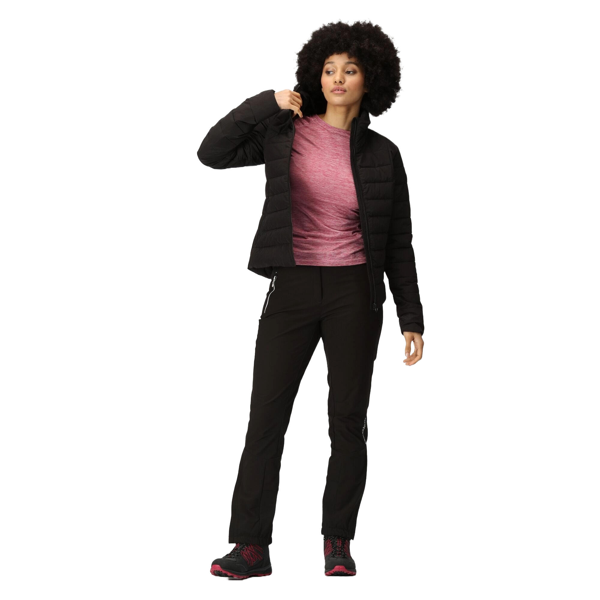 "Keava III" Steppjacke für Damen Schwarz 1/5