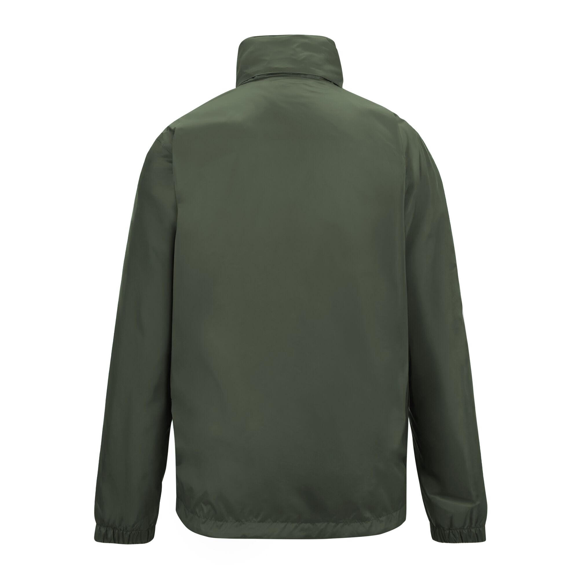 Giacca Impermeabile Con Cappuccio Uomo Regatta Lyle IV Cachi Scuro 3/5