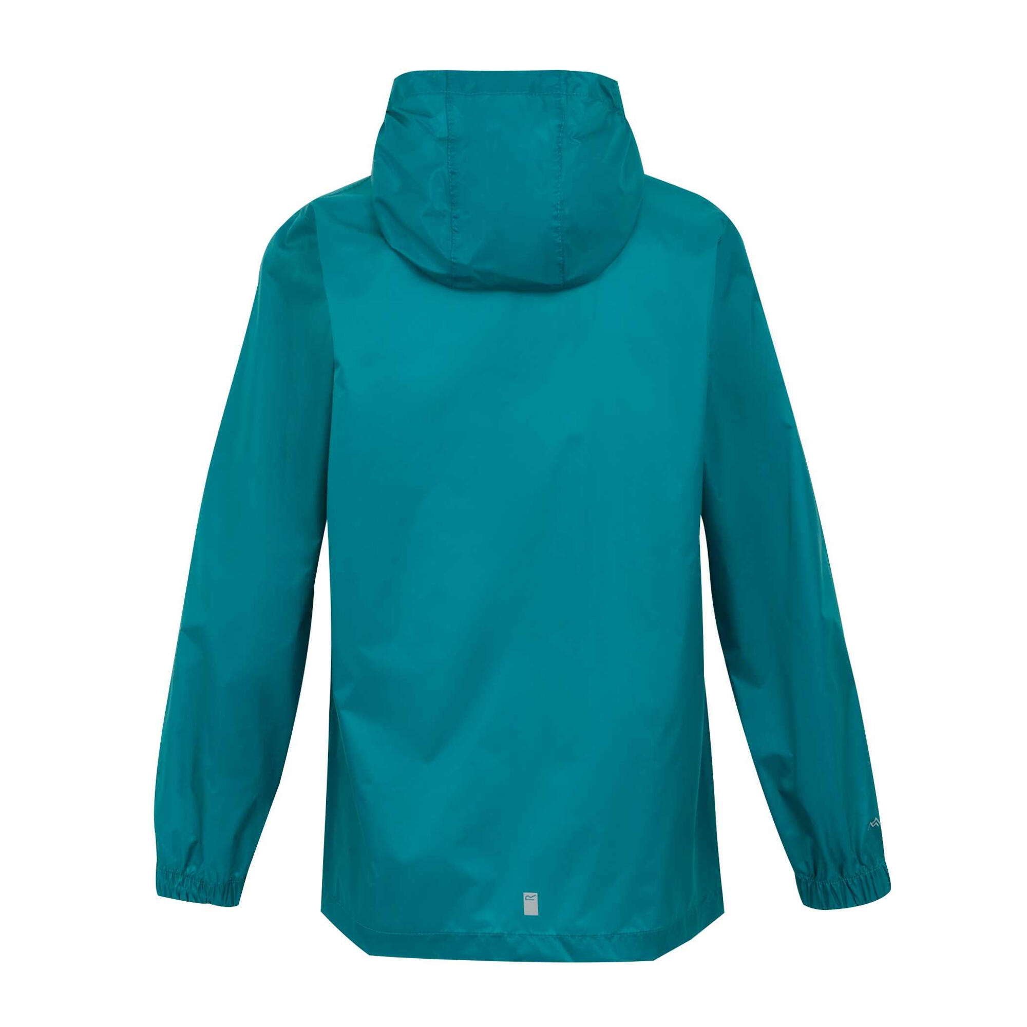 Giacca Impermeabile Bambini Regatta Pack It III Piuma Esotica Mattina Gelida 2/5