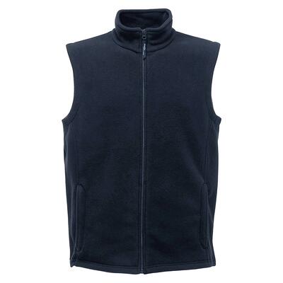 Regatta heren micro fleece bodywarmer / gilet (zwart)