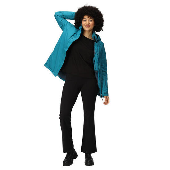 Veste Imperméable SANDA Femme (Bleu Sarcelle Foncé)