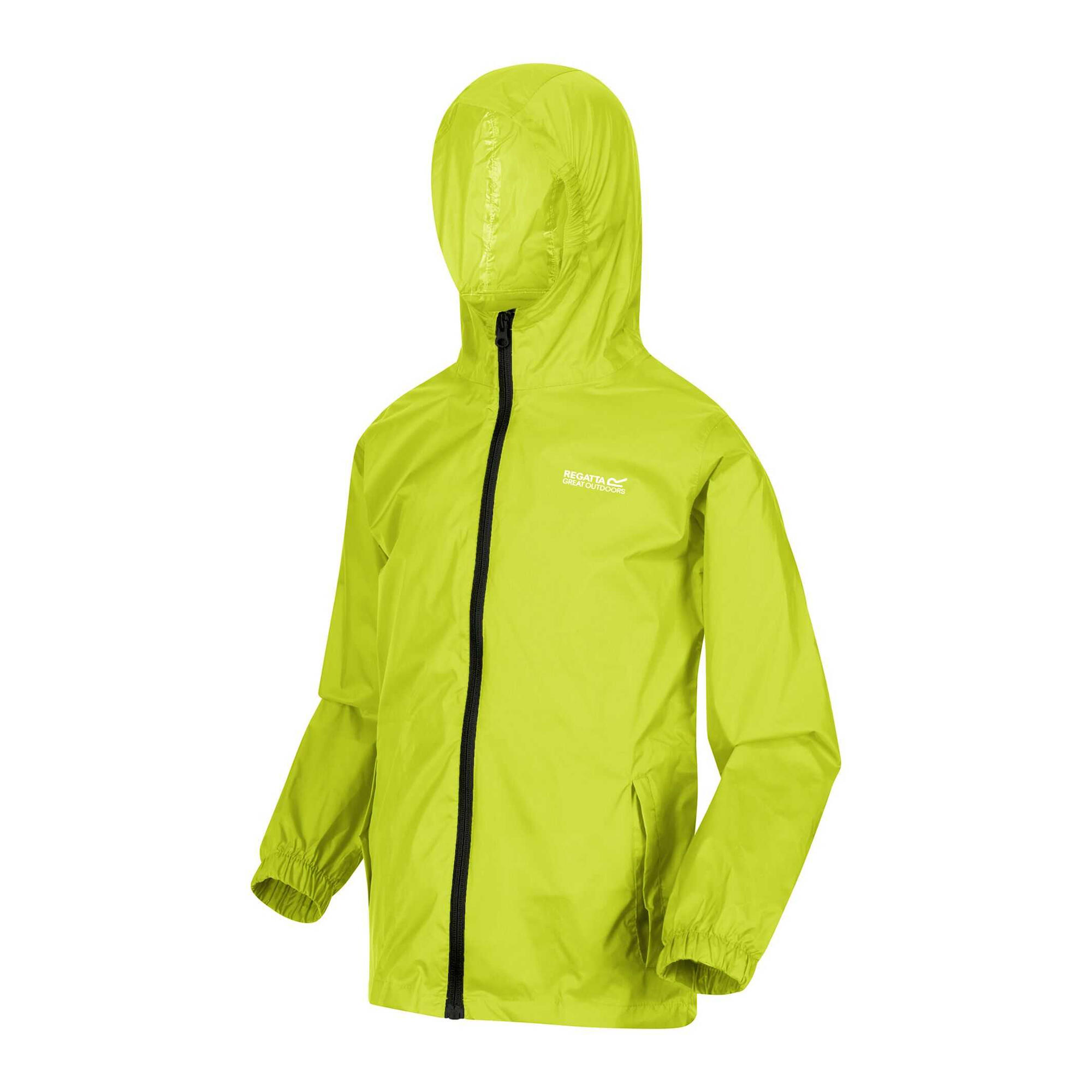 Great Outdoors Childrens/Kids Pack It Jacket III Waterproof Packaway Black 3/5