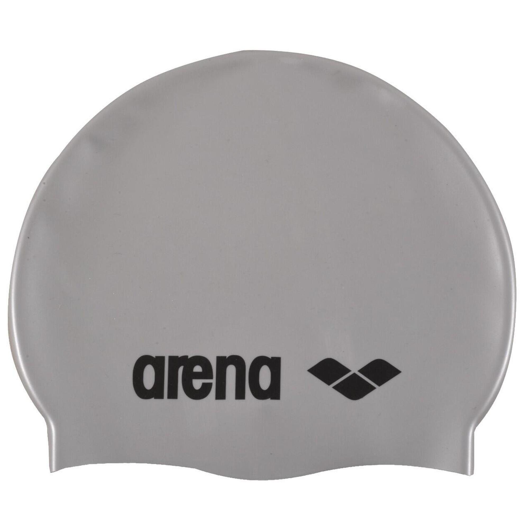 ARENA Arena Classic Silicone Junior Cap - Silver