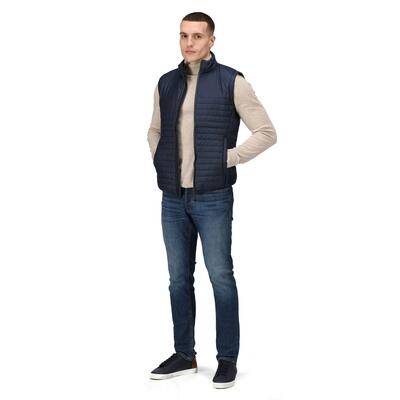 Heren eerlijk gemaakt geïsoleerd gerecycled gilet (zwart)
