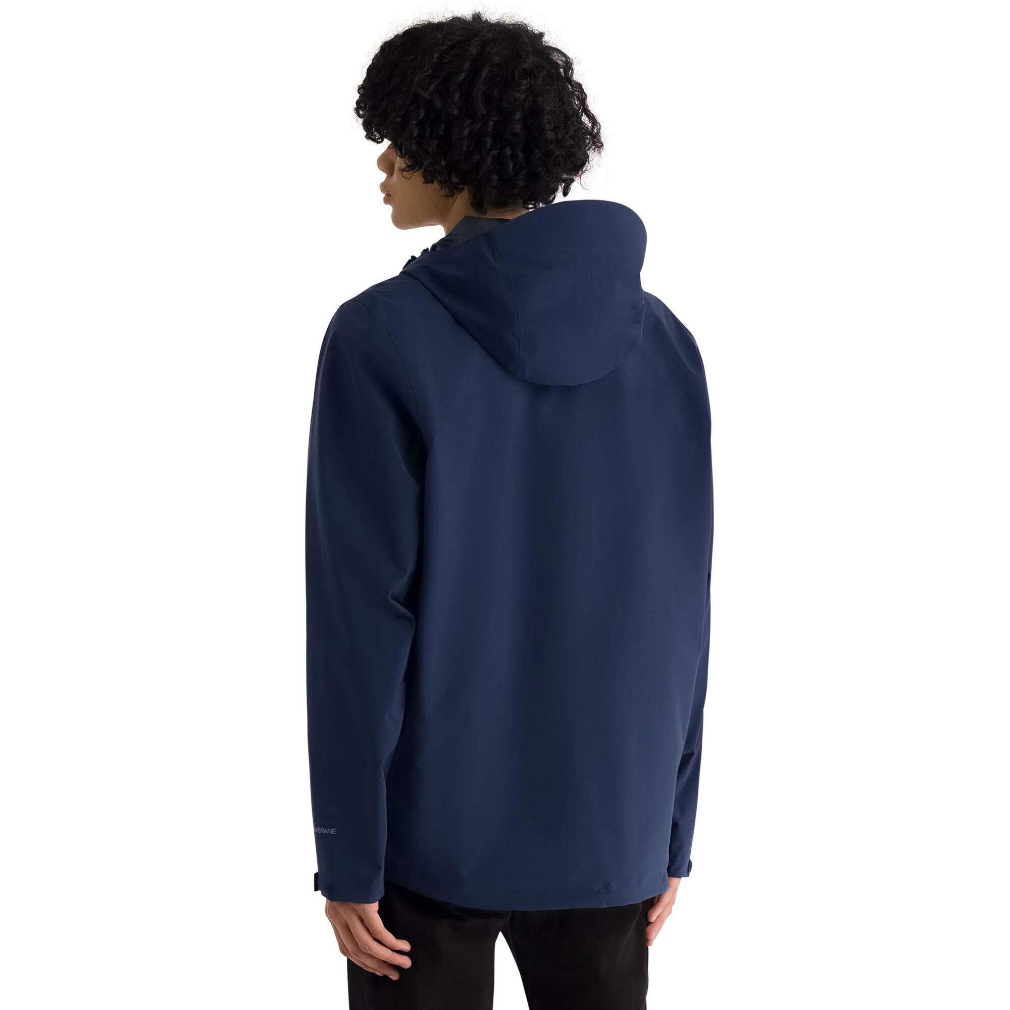 Giacca Impermeabile Uomo Trespass Strathbeg DLX Blu Navy 4/5