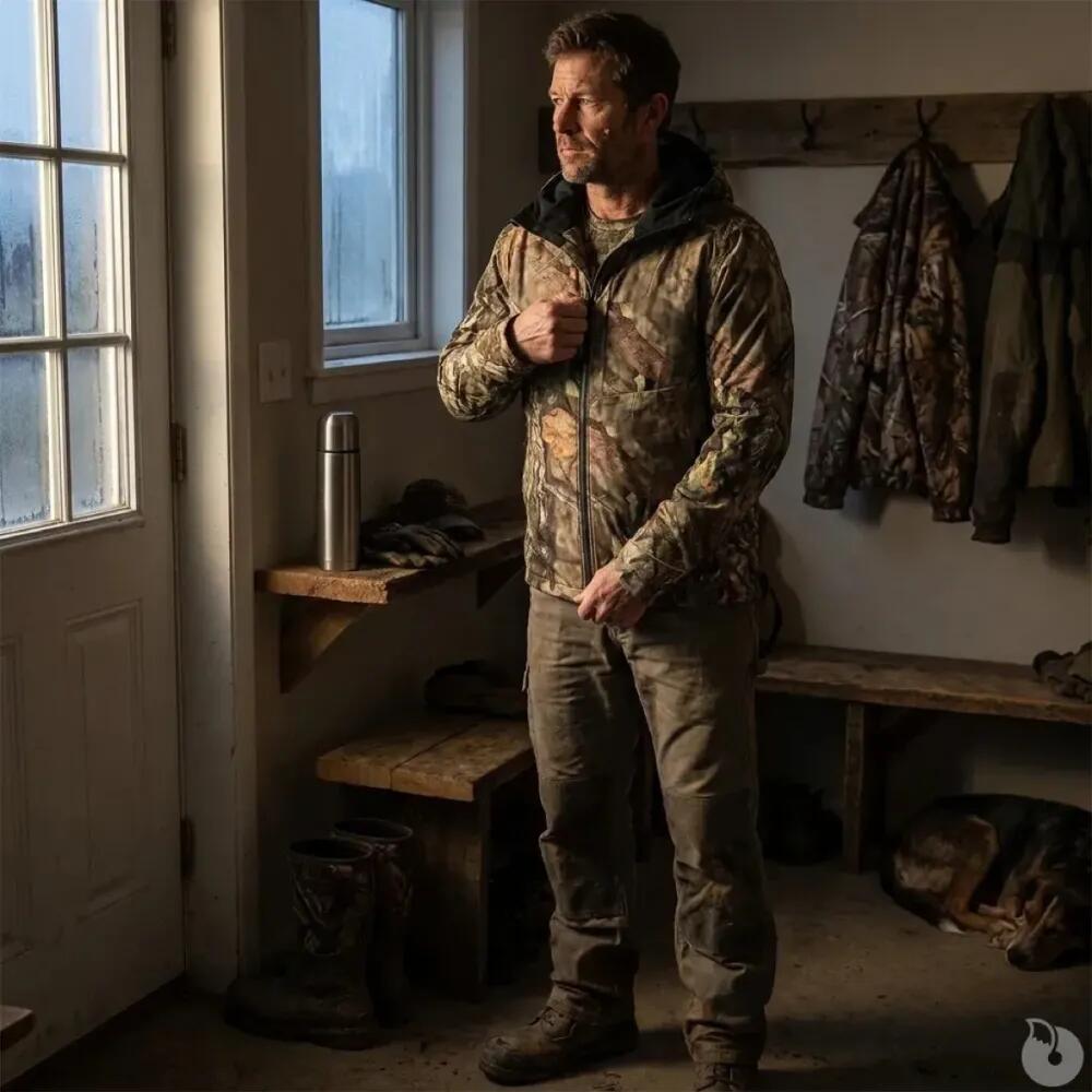 Veste Stagunt thunder jkt avec capuche camo XS à 3XL 4/5