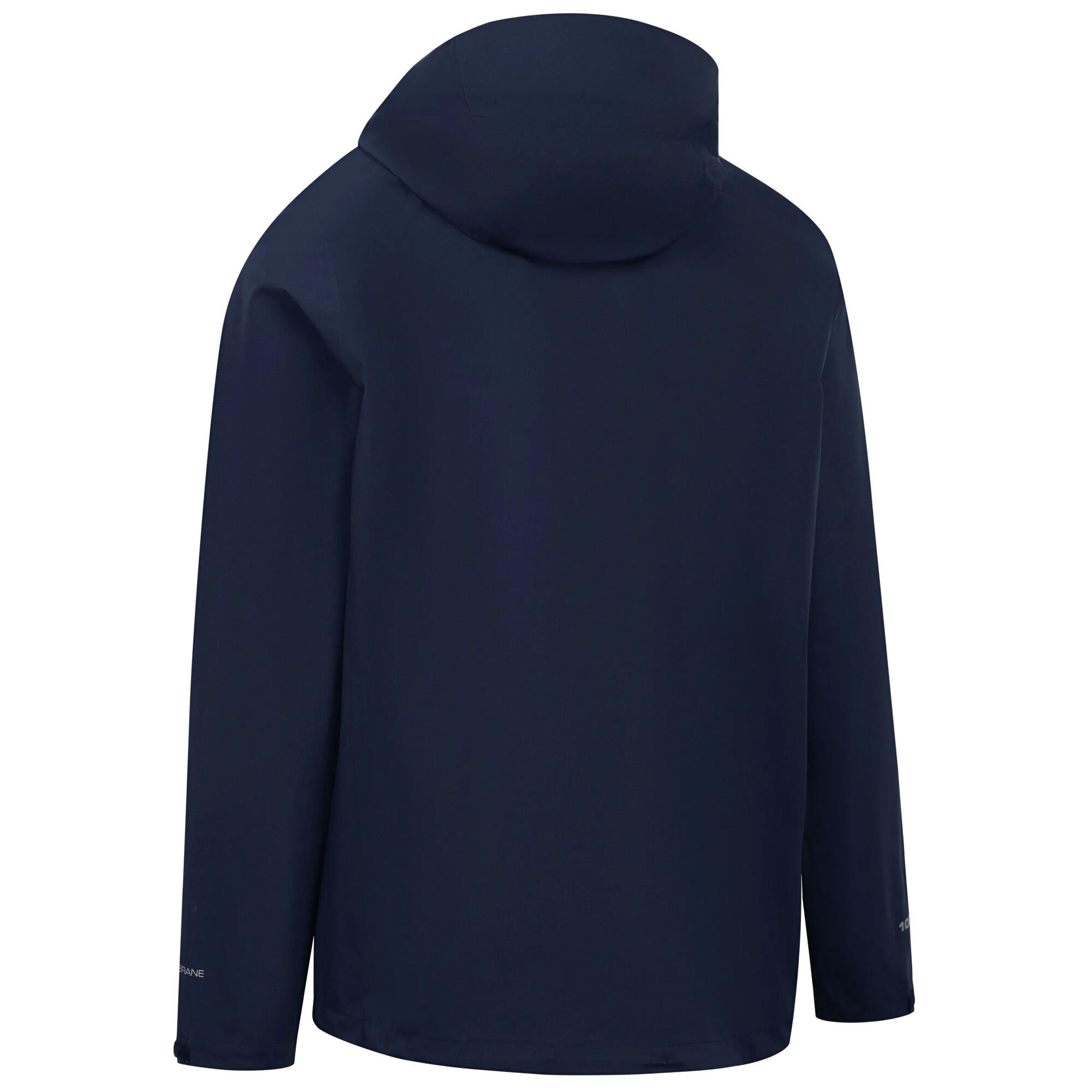 Giacca Impermeabile Uomo Trespass Strathbeg DLX Blu Navy 3/5