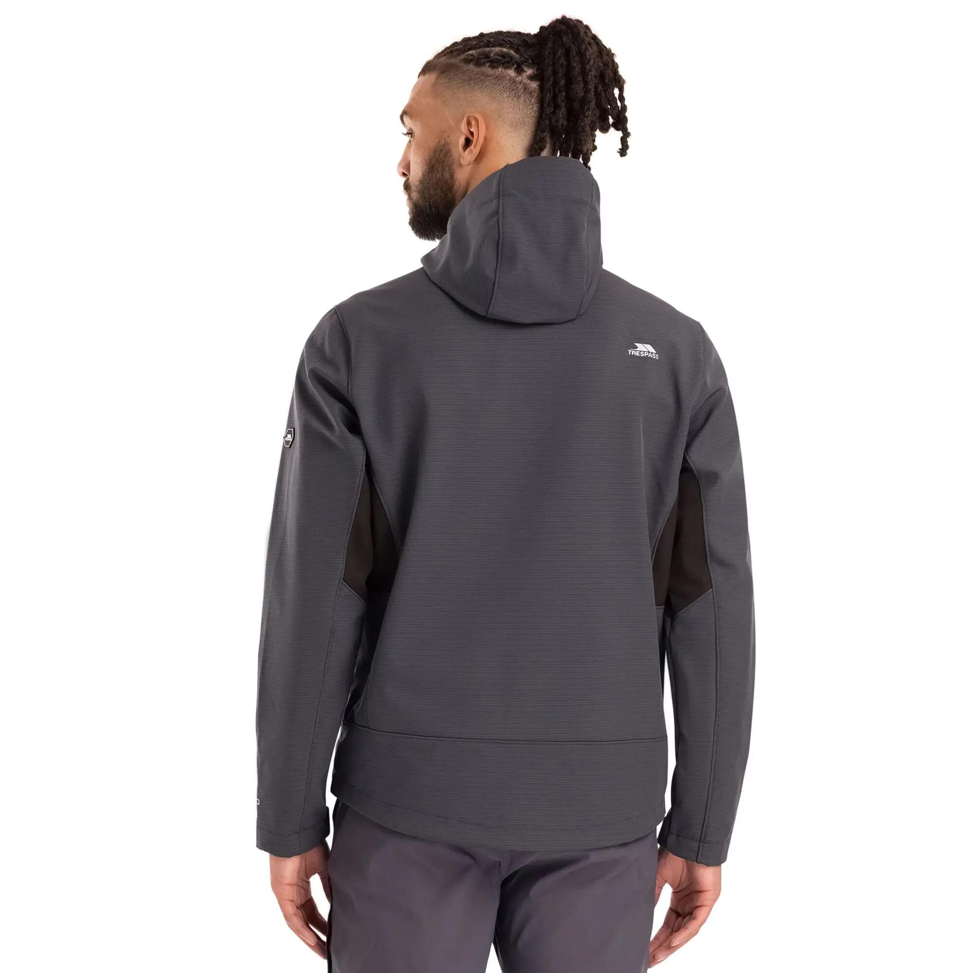 "Dante" Softshelljacke für Herren Dunkelgrau 4/6