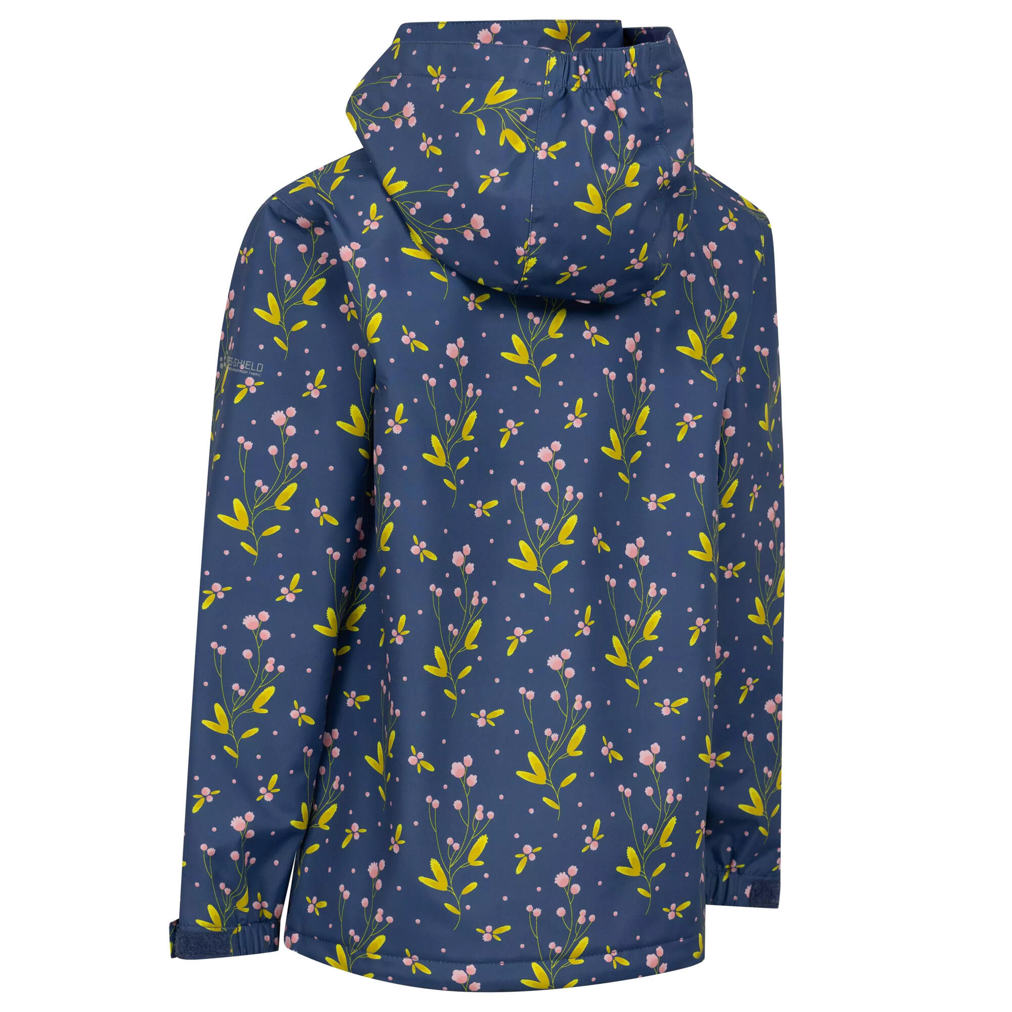 Veste Imperméable Motif/style Floral MICAELLA Fille (Bleu Floral) 3/6