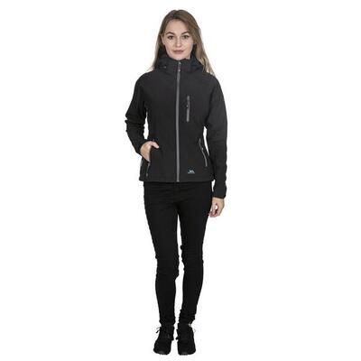 Giacca Soft Shell Donna Trespass Bela II Nero