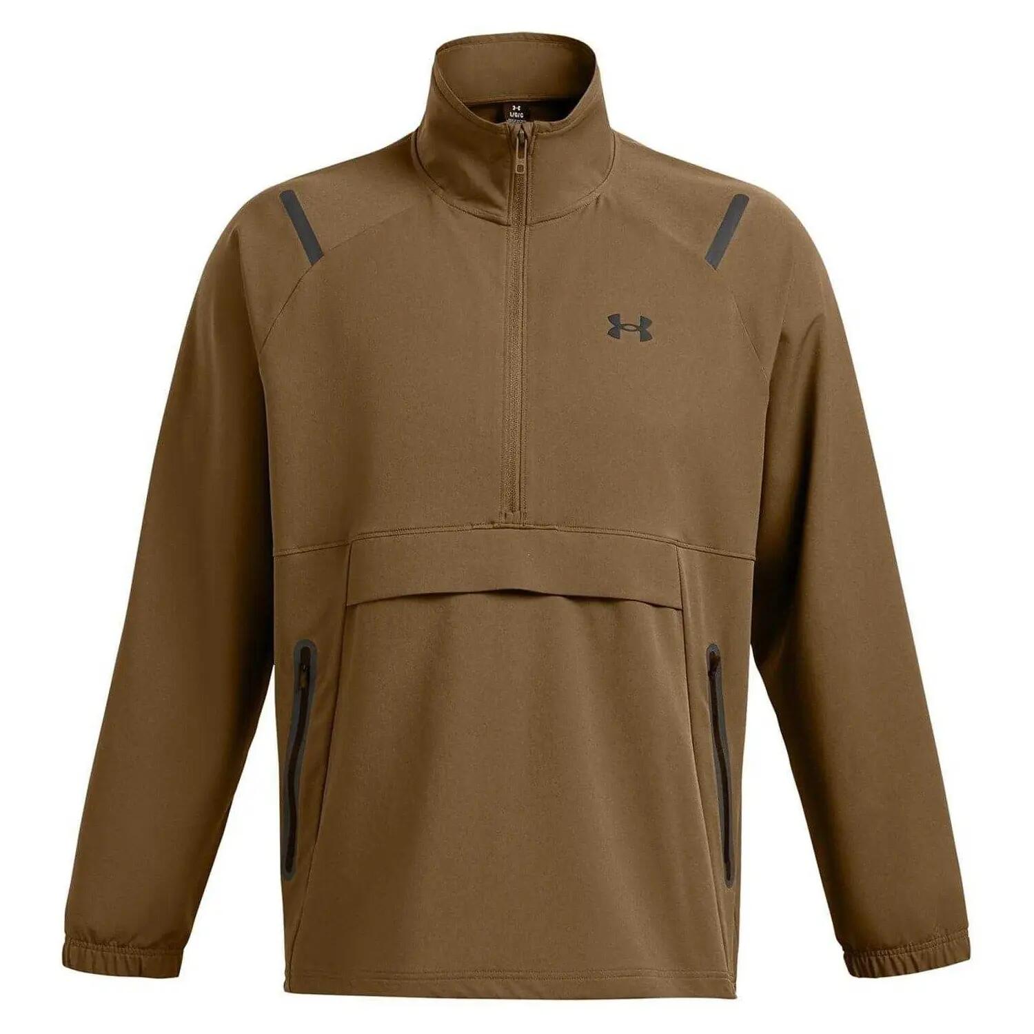 Anorak Assorbe L´ummidita´ Uomo Under Armour Unstoppable Marrone 2/3