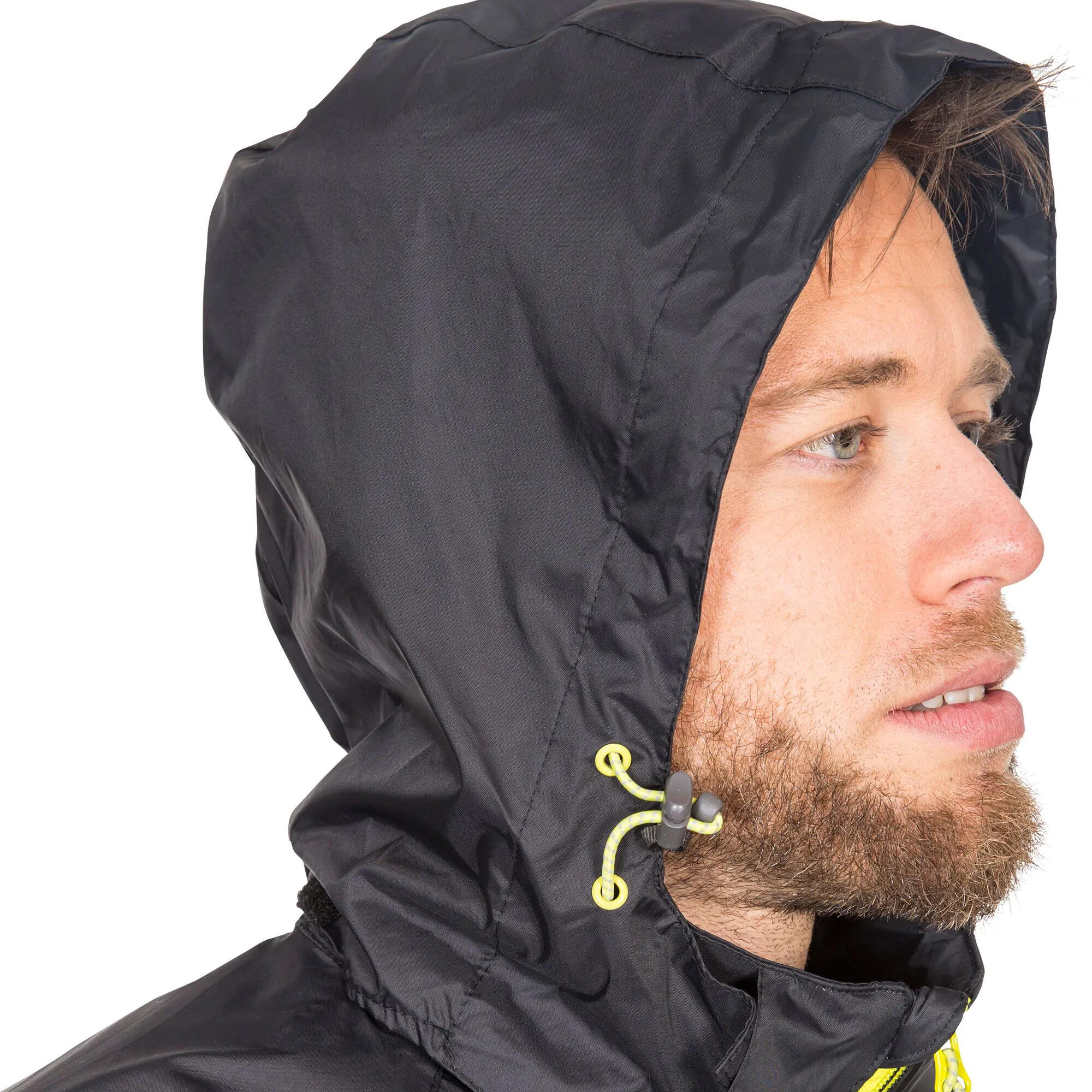 Unisex Qikpac X Opbergbare Jas (Zwart) 4/5