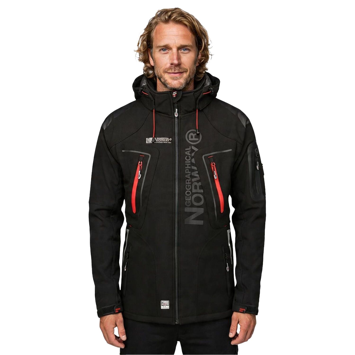 Jacheta Soft Shell Drumeții În Natură Geographical Norway Techno Bărbați
