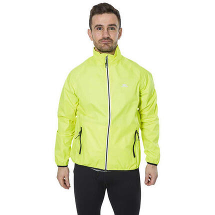 Regenwarnjacke Retract, wasserfest, leicht verstaubar Herren Neongelb