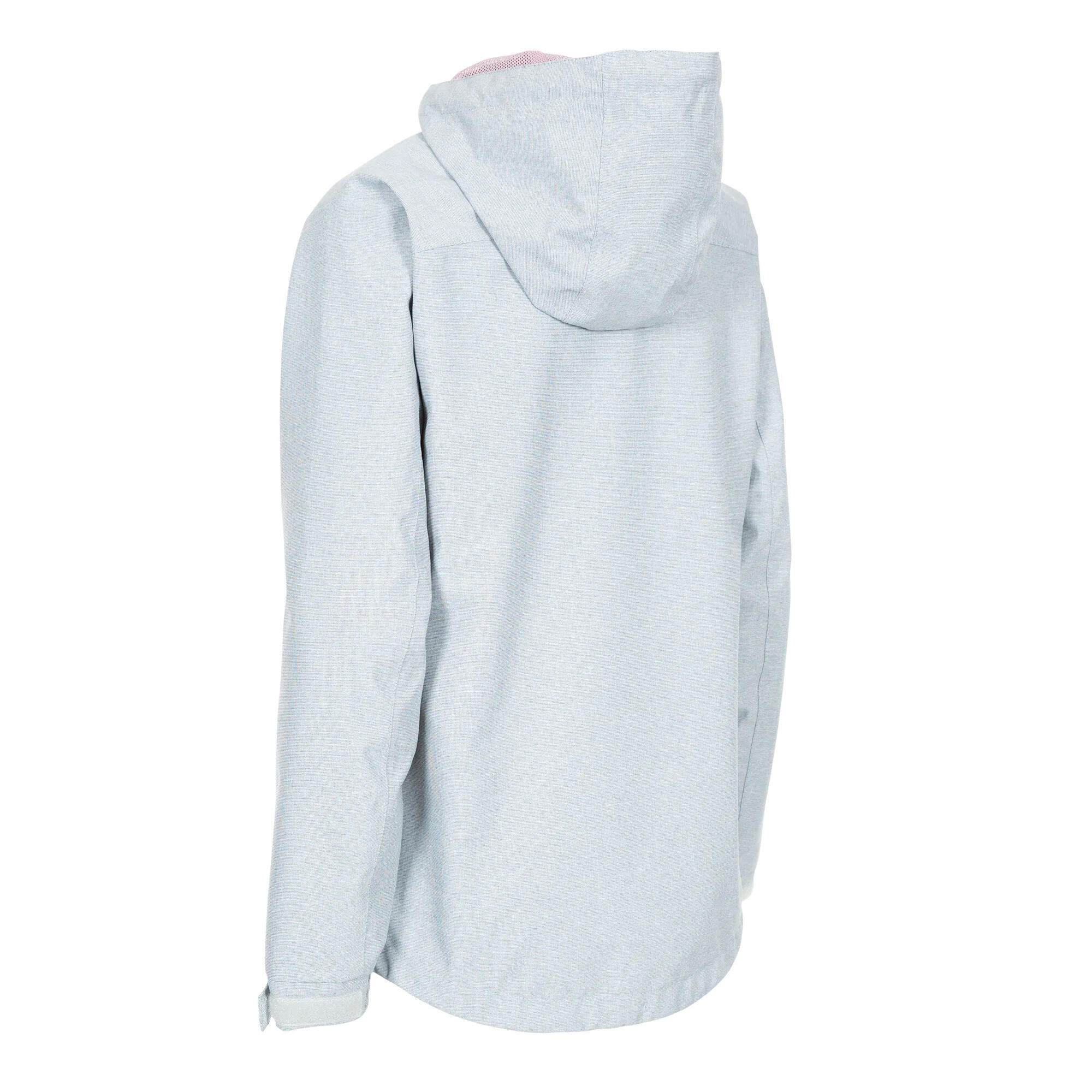Outdoorjacke Virtual mit Kapuze, wasserfest Damen Grau meliert 3/7