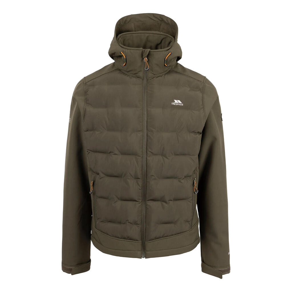 Mens Alwero Softshell Hybrid Jacket (Dark Vine)