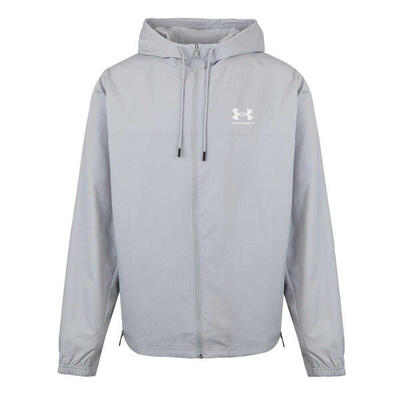 Giacca A Vento Impermeabile Manica Lunga Uomo Under Armour Sportstyle Grigio