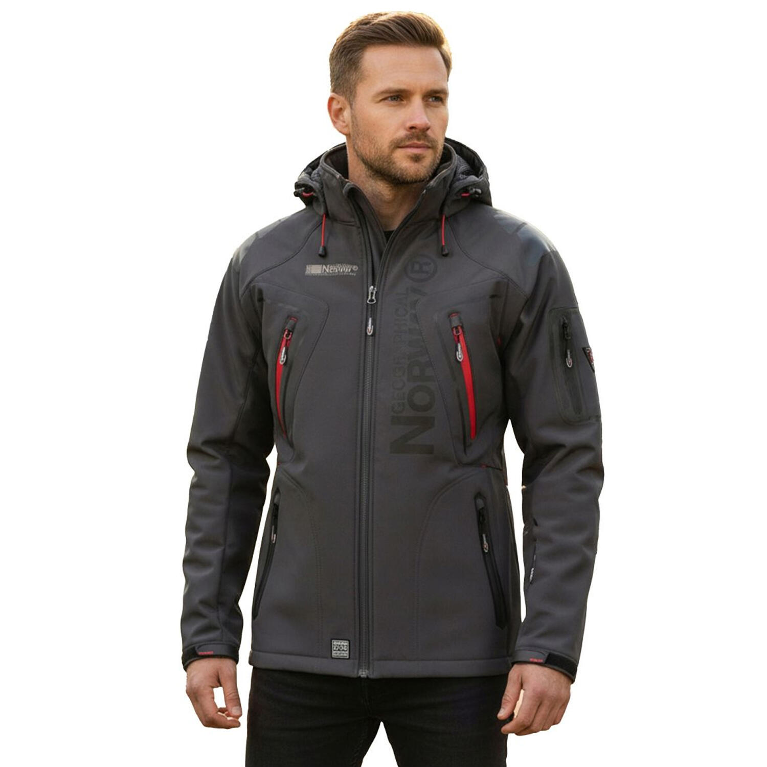 Męska Kurtka Soft Shell Techno