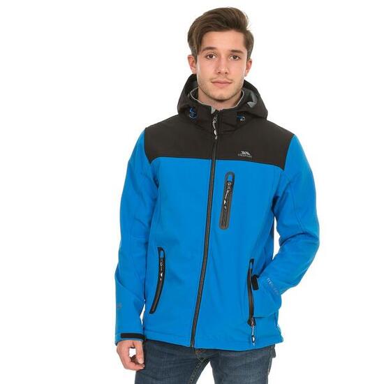 Veste Softshell Imperméable HEBRON Homme (Bleu Vif)