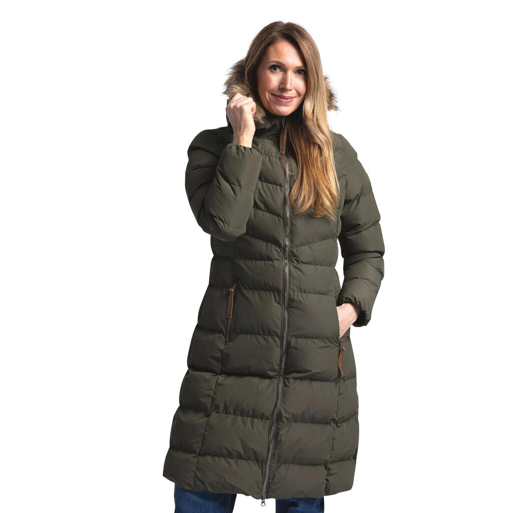 Womens/Ladies Audrey Padded Jacket (Dark Vine)