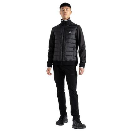 Frost" Hybridjacke für Herren Schwarz