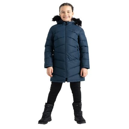 Parka Motif/style Matelassé STRIKING Fille (Denim Sombre)