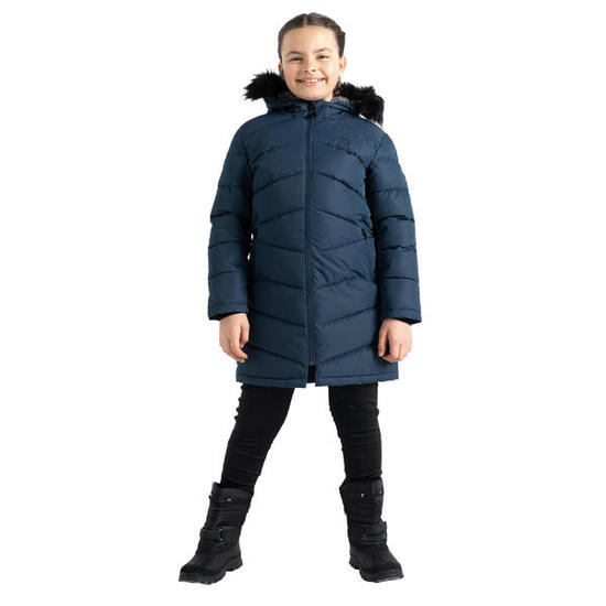 Parka Motif/style Matelassé STRIKING Fille (Denim Sombre)