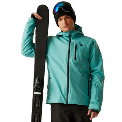Heren eagle iii ski jas (blauw indigo)
