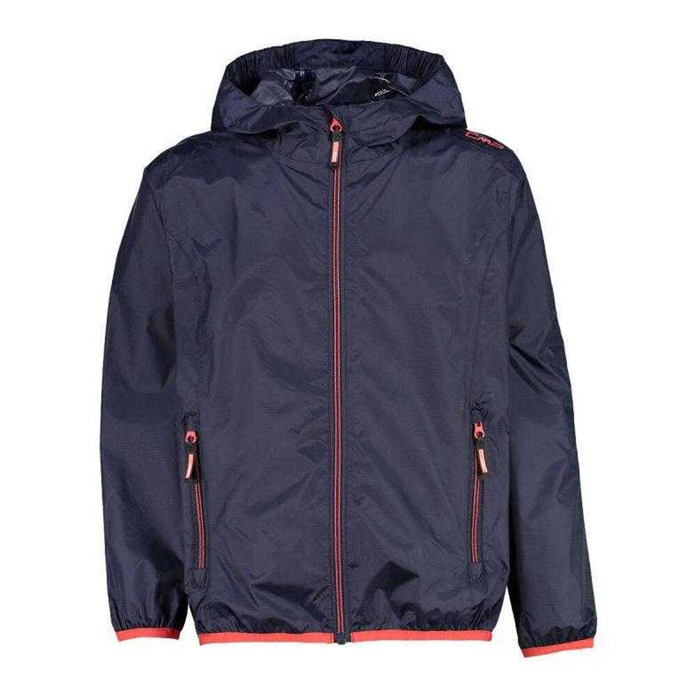 Giacca Pioggia Con Cappuccio Bambini CMP Blu Navy 2/4