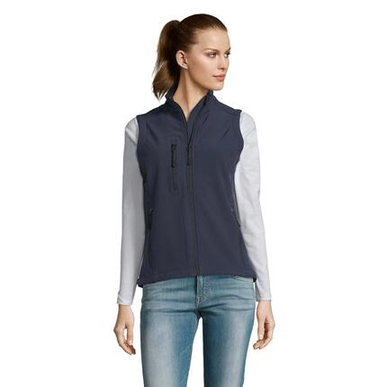 Dames Rallye Soft Shell Bodywarmer Jacket (Franse marine)