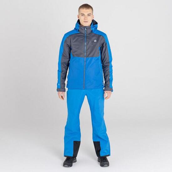 Observe II" Skijacke, Wasserfest für Herren Athletic Blau/Ebenholz-Grau
