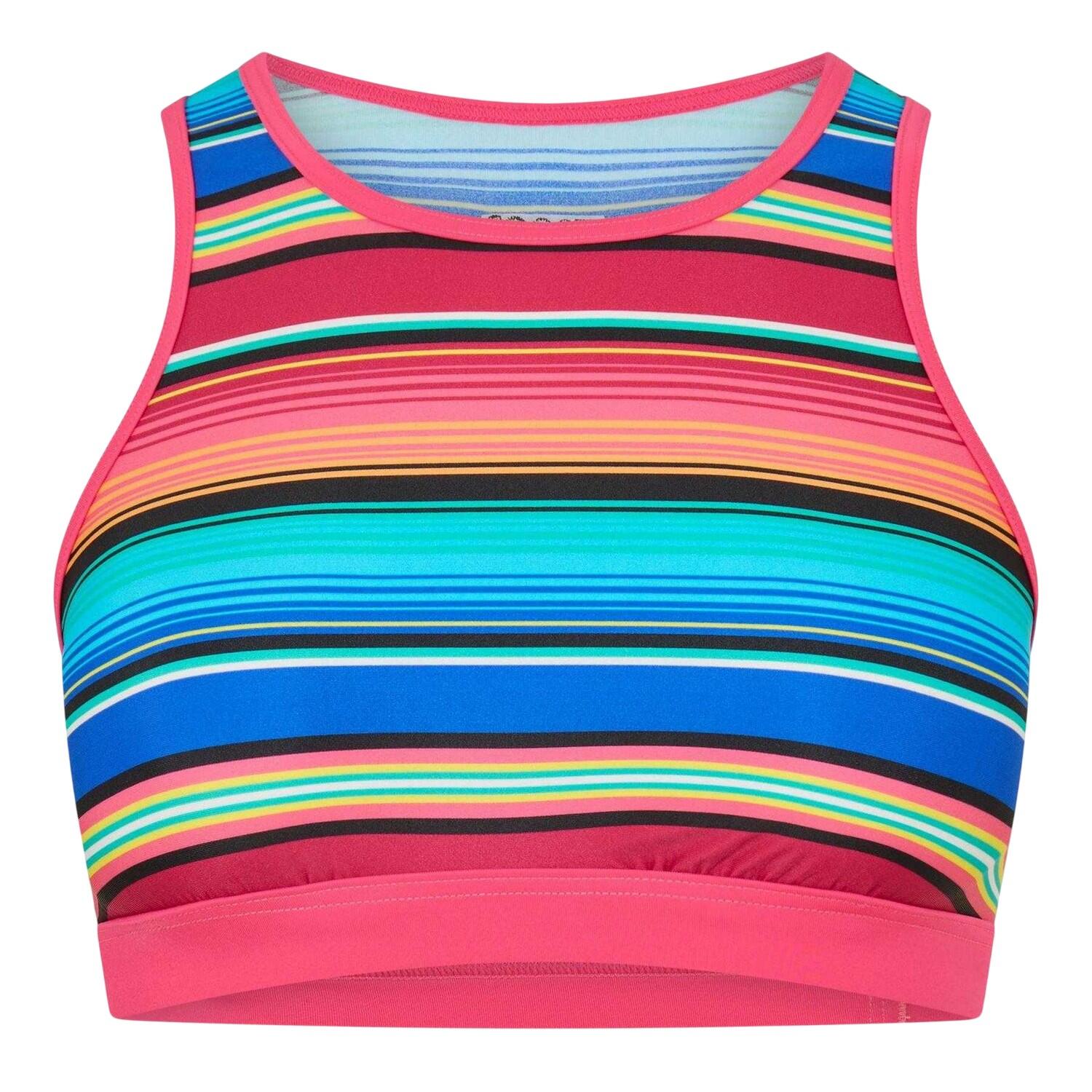 Zoggs Womens/Ladies Stripe Crop Top