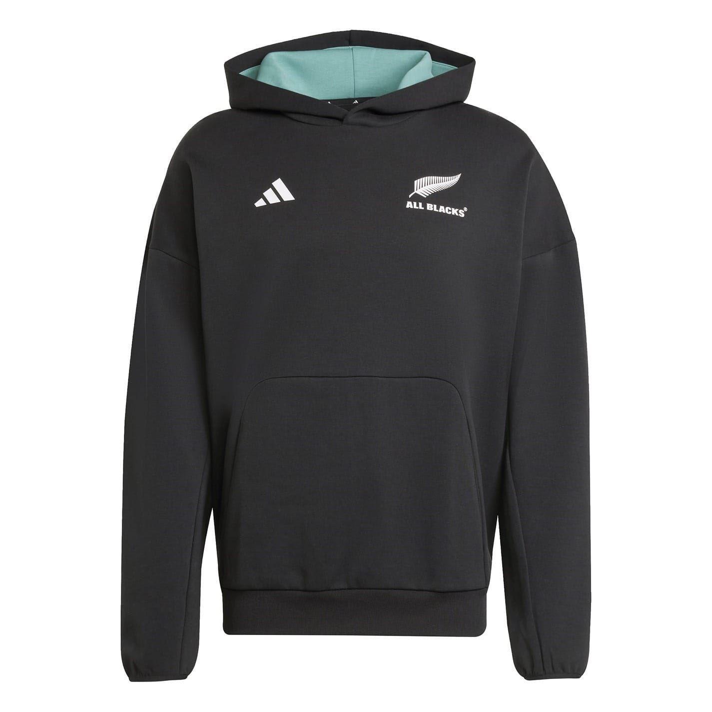 Adidas Mens New Zealand All Blacks Presentation Hoodie