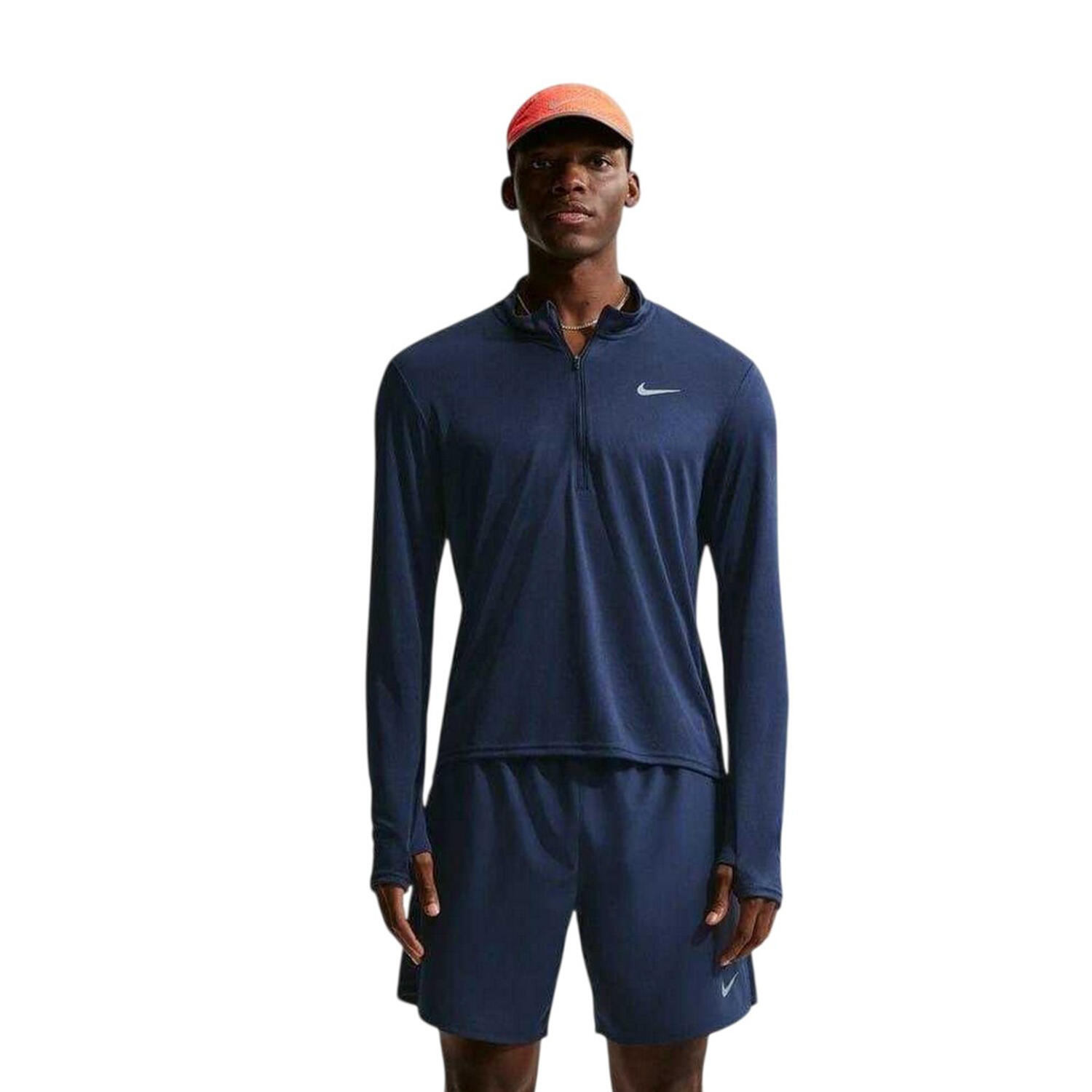 Nike Mens Core Half Zip Long-Sleeved Running Top